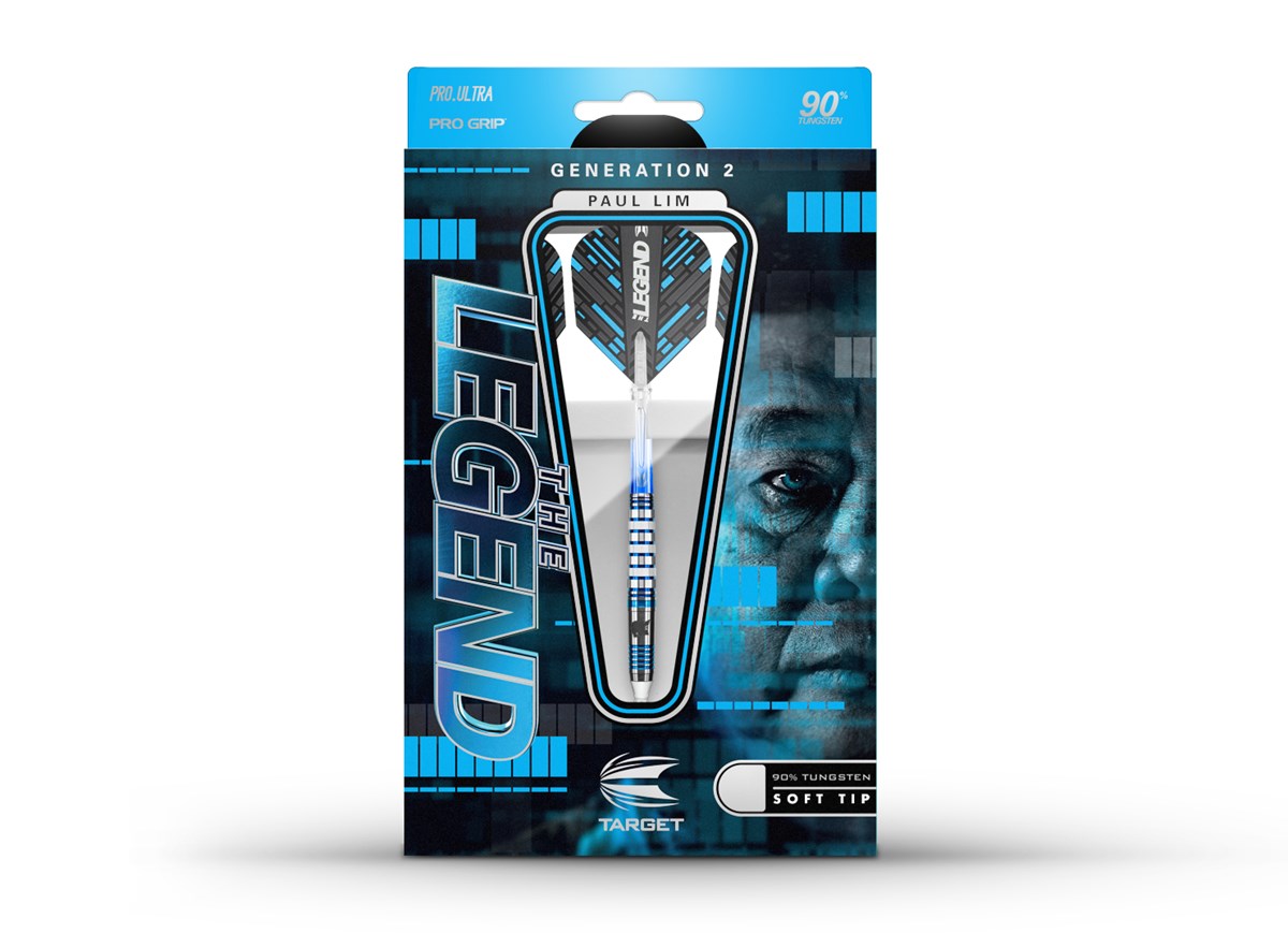 Target Darts Paul Lim Legend G2 90% Tungsten 19 grams